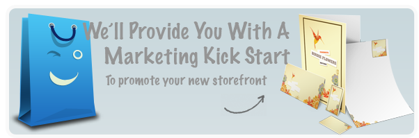 Promotion for building your storefront