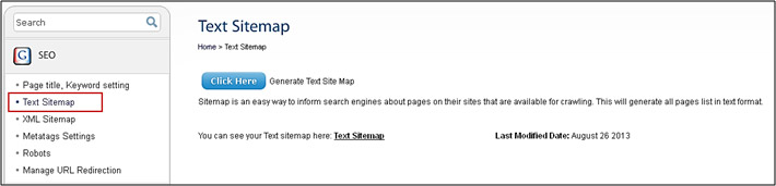 text_sitemap